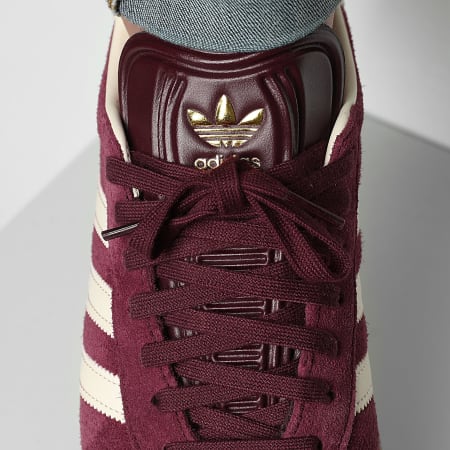 Adidas Originals - Baskets Gazelle KK2637 Maroon Cream White Gum 4