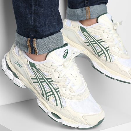 Asics - Baskets Gel NYC 1203A383 Ivory Forest Night