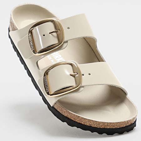 BIRKENSTOCK - Sandales Femme Arizona Big Buckle High Shine Oyster