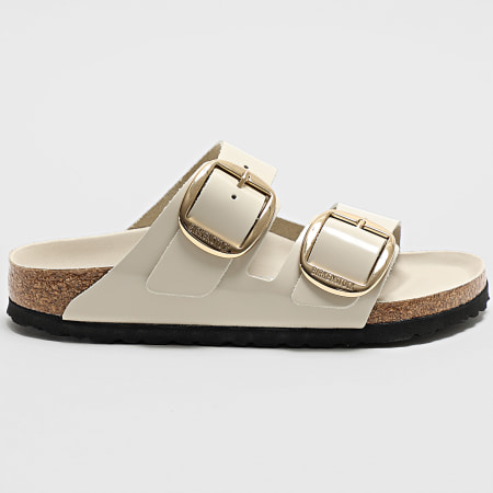 BIRKENSTOCK - Sandales Femme Arizona Big Buckle High Shine Oyster