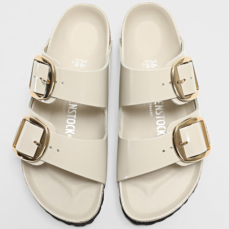 BIRKENSTOCK - Sandales Femme Arizona Big Buckle High Shine Oyster