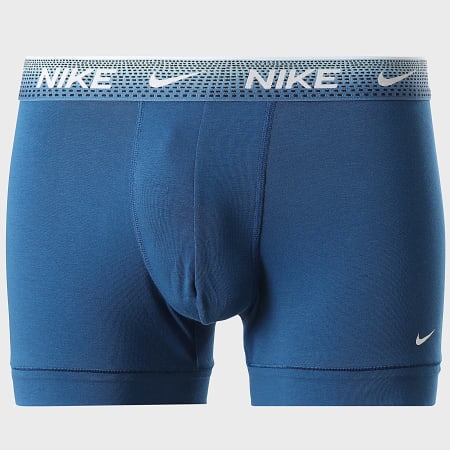 Nike - Pack de 3 Boxers Essential Cotton Stretch KE1284 Azul Claro Azul Rey Azul Marino