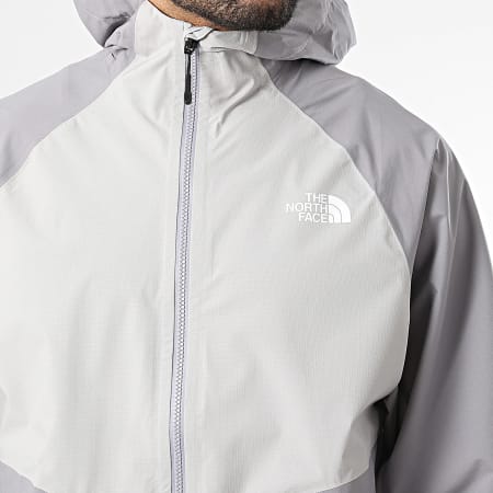 The North Face - Jass met capuchon en rits Nse Rain A8G90 grijs