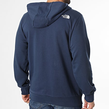 The North Face - Zipped Hoodie A8GQ7 Navy Blue