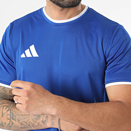 Adidas Sportswear - Ensemble Tee Shirt Et Short Jogging Entrada 26 Jersey JZ2506 JZ2520 Bleu Roi