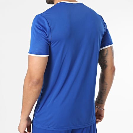 Adidas Sportswear - Ensemble Tee Shirt Et Short Jogging Entrada 26 Jersey JZ2506 JZ2520 Bleu Roi