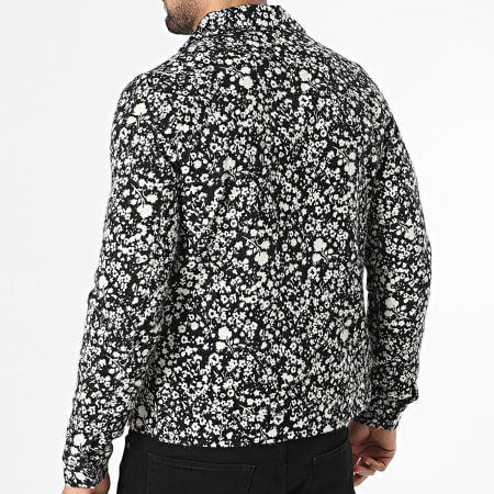 Frilivin - Veste Zippée R93 Noir Beige Clair
