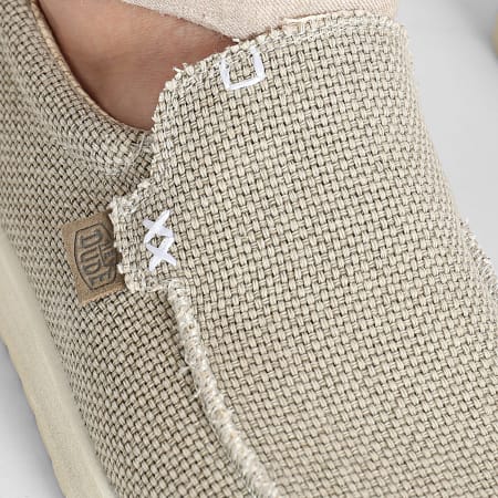 Hey Dude - Mocassins Mikka Braided Off White