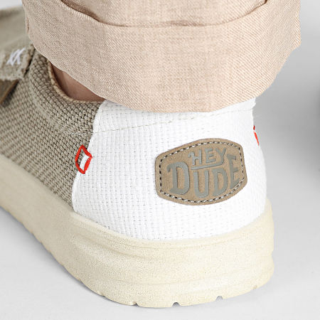 Hey Dude - Mocassins Mikka Braided Off White
