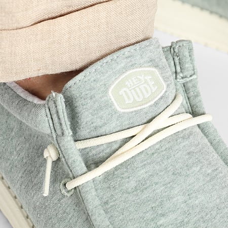 Hey Dude - Mocassins Wally Stretch Jersey Seafoam