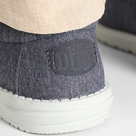 Hey Dude - Mocassins Wally Stretch Jersey Navy
