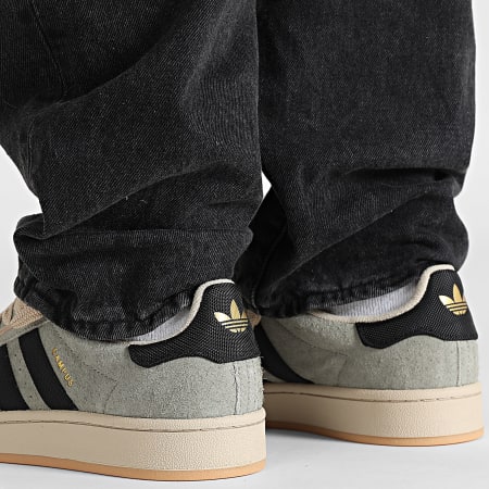 Adidas Originals - Baskets Campus 00s KI0930 Silver Pebble Core Black Stone Khaki