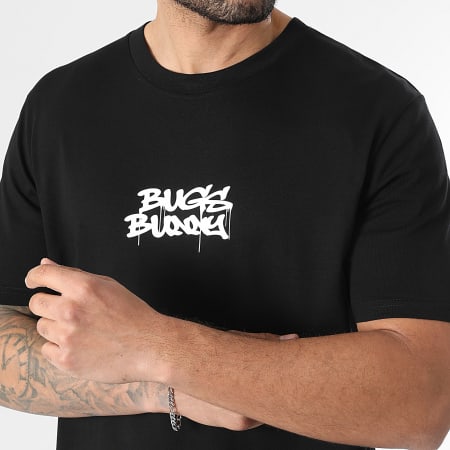 Looney Tunes - Tee Shirt Oversize Bugs Window Noir