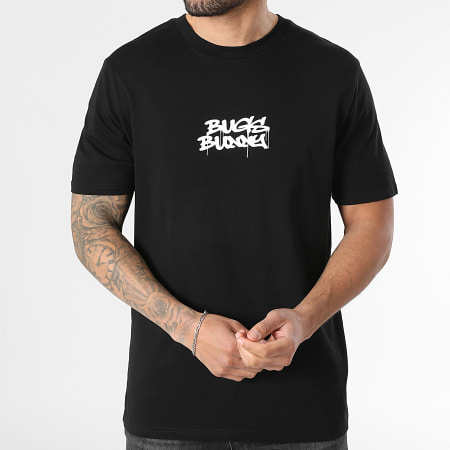 Looney Tunes - Tee Shirt Oversize Bugs Window Noir