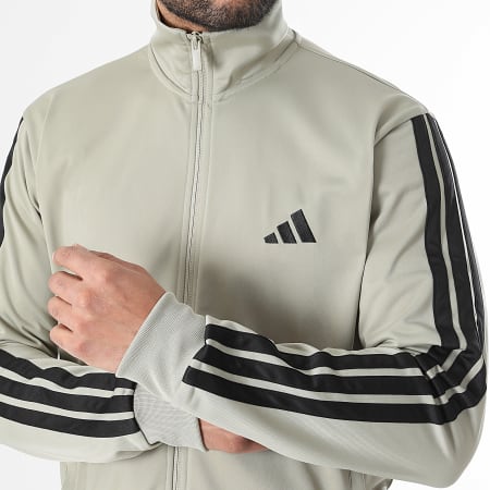 Adidas Sportswear - Ensemble De Survetement A Bandes 3 Stripes Trefoil KC1358 Beige