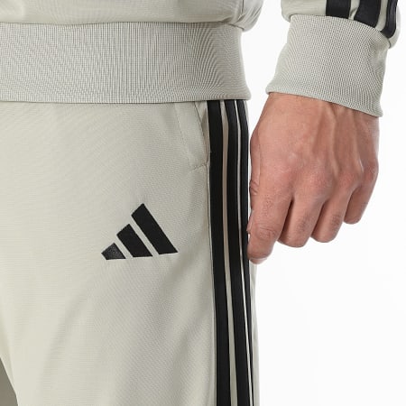 Adidas Sportswear - Ensemble De Survetement A Bandes 3 Stripes Trefoil KC1358 Beige