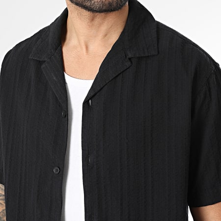 Jack And Jones - Ensemble Chemise Manches Courtes Et Short Tyson Resort Noir