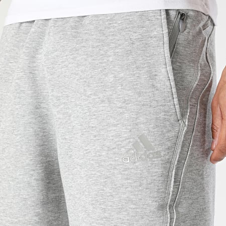Adidas Sportswear - Short Jogging Spacer KE0715 Gris Chiné