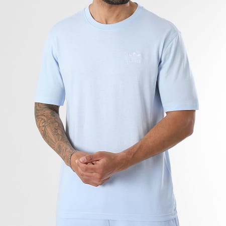 Adidas Originals - Tee Shirt Trefoil Essential KE1195 Bleu Clair