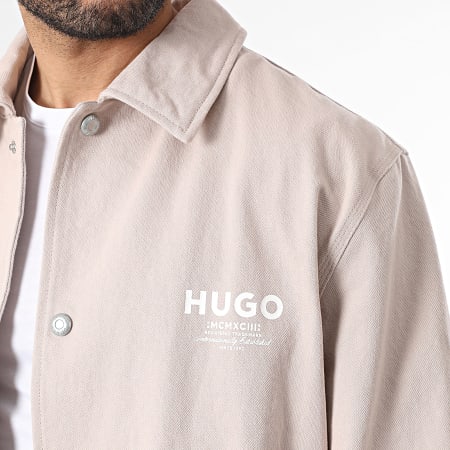 Hugo Blue - Veste Boutonnée Biyo 50561998 Beige