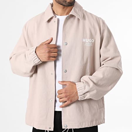 Hugo Blue - Veste Boutonnée Biyo 50561998 Beige