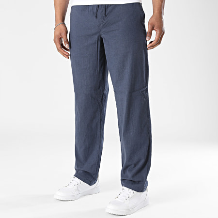 Jack And Jones - Pantalon Estival Loose Fit Karl Breeze Bleu Marine