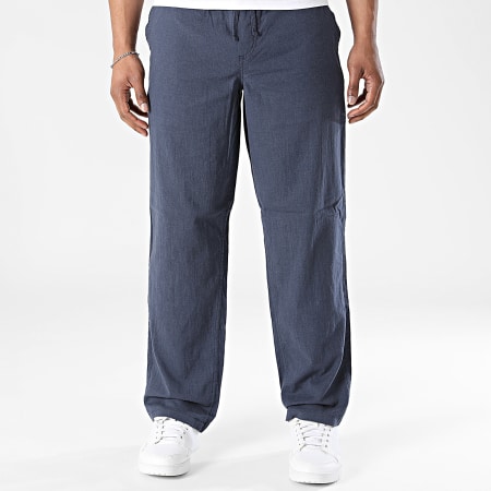 Jack And Jones - Pantalon Estival Loose Fit Karl Breeze Bleu Marine