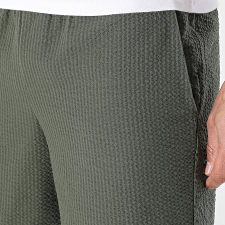 JJ Rebel - Short Jogging Texturé Haven Vert Kaki