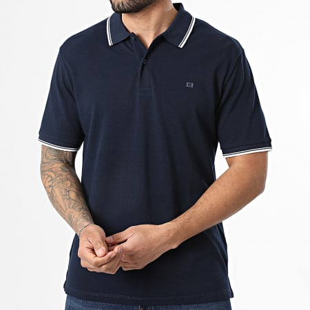 JJ Rebel - Polo Manches Courtes Zell Bleu Marine