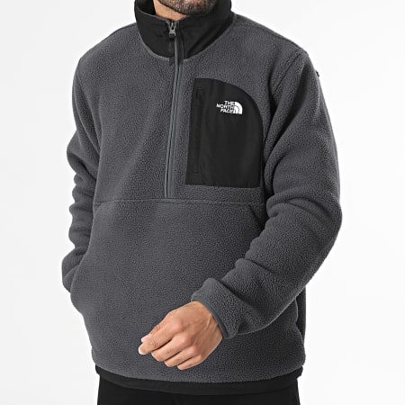 The North Face - Jas Fleece Ritskraag Outdoor Yumiori Off Peak A8FKP Antracietgrijs
