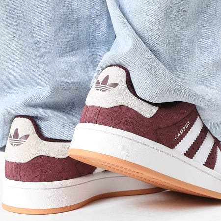 Adidas Originals - Baskets Femme Campus 00s KH8807 Maroon Footwear White Gum 2