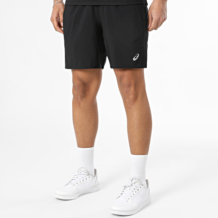 Asics - Conjunto Camiseta Y Pantalón Chándal Asics Core 7In 2011D221 2011D213 Negro