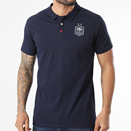 FFF - Polo Mangas Curtas Fan F25109C Azul Marinho