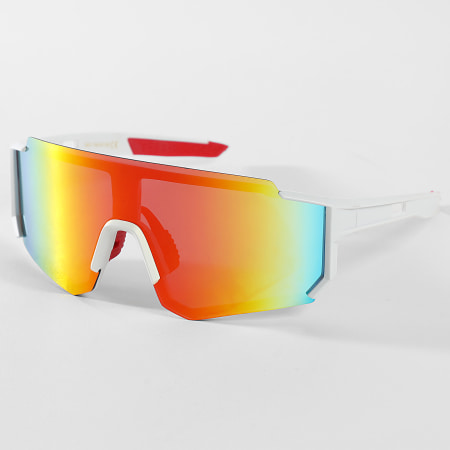 LBO - Lunettes De Soleil SY9570 Blanc Iridescent