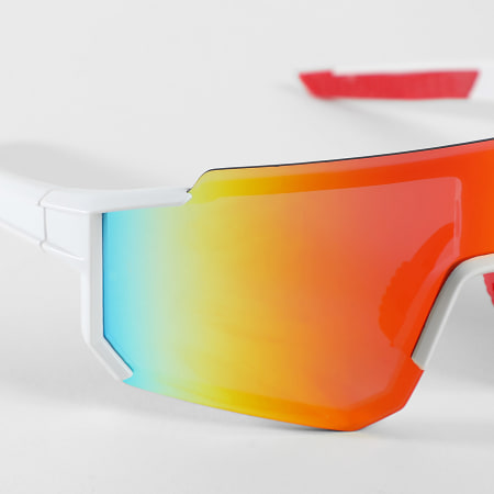 LBO - Lunettes De Soleil SY9570 Blanc Iridescent