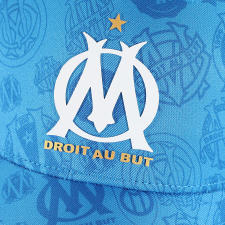 OM - Casquette All Over M25109 Bleu