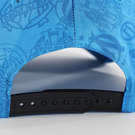 OM - Casquette All Over M25109 Bleu