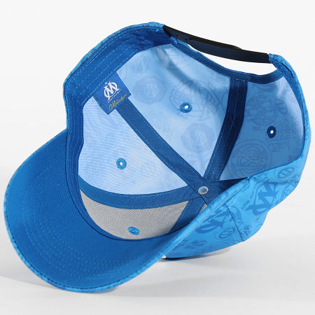OM - Casquette All Over M25109 Bleu