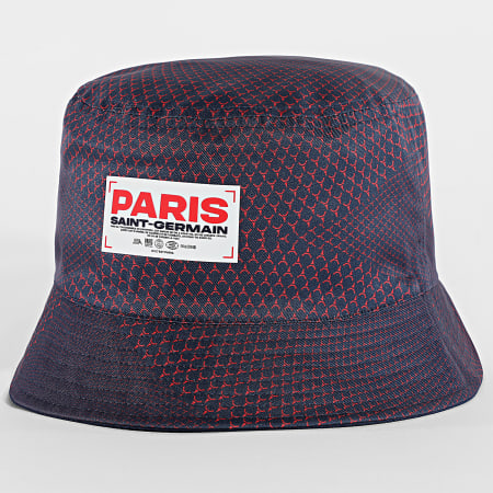 PSG - Bob Réversible PSG P25294 Bleu Marine Rouge