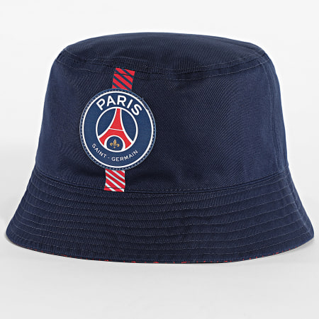 PSG - Bob Réversible PSG P25294 Bleu Marine Rouge