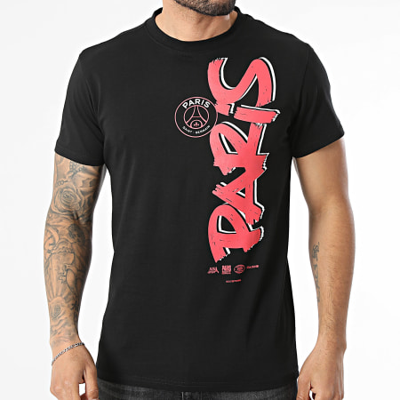 PSG - Tee Shirt Graphic Paris Saint-Germain P25283C Noir