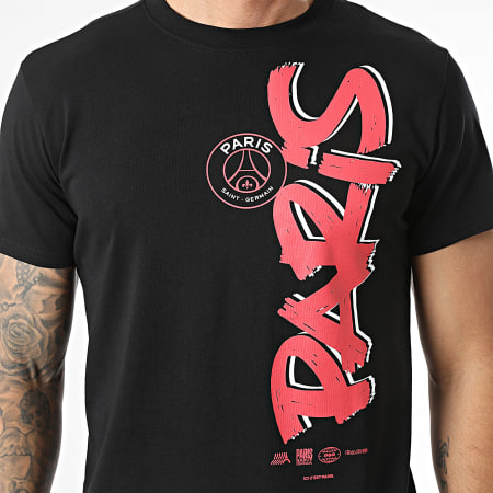 PSG - Tee Shirt Graphic Paris Saint-Germain P25283C Noir