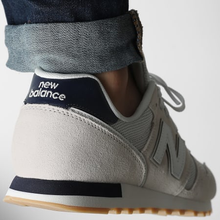 New Balance - Baskets 373 Beige Navy