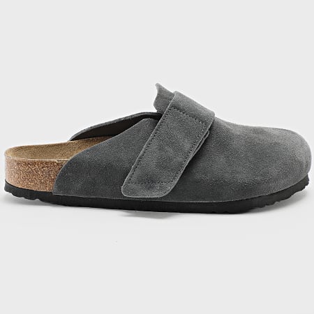 BIRKENSTOCK - Sandales Boston BS Charcoal