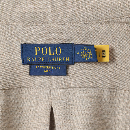 Polo Ralph Lauren - Chemise Manches Longues Original Player Beige Chiné