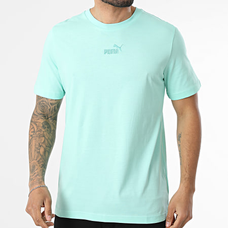 Puma - Tee Shirt Essential Logo 692912 Turquoise