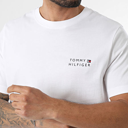 Tommy Hilfiger - Tee Shirt Brand Love Embroidery Stack 2370 Blanc