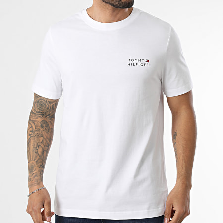 Tommy Hilfiger - Tee Shirt Brand Love Embroidery Stack 2370 Blanc