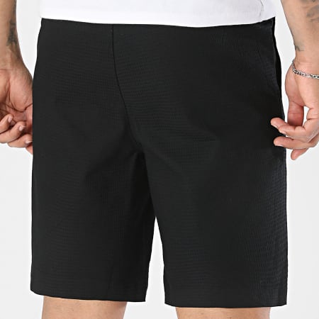 JJ Rebel - Short Jogging Texturé Korso Noir