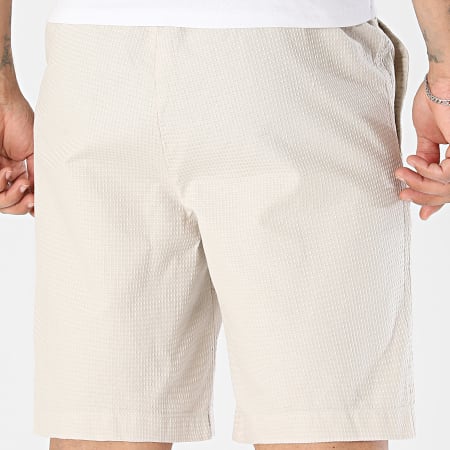 JJ Rebel - Short Jogging Texturé Korso Beige